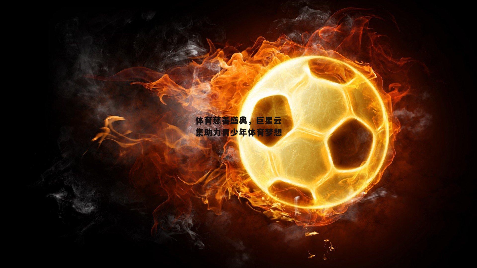 体育慈善盛典，巨星云集助力青少年体育梦想：爱游戏官方网站